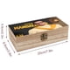 thumbnail image 2 of Pedro Pascal Caja Organizadora de Madera Rústica - Caja Decorativa Multifuncional para Escritorio, Hogar, Oficina, Joyas y Manualidades, 2 of 6