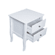 thumbnail image 3 of Set 2 Veladores Dormitorio Genova 2 Cajones Blanco, 3 of 5