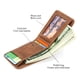thumbnail image 3 of Billetera Cuero Genuino Minimalista Moderna Estilo Masculino, 3 of 3