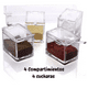 thumbnail image 3 of Organizador De Especies Condimentero Acrilico Con Cucharas, 3 of 6