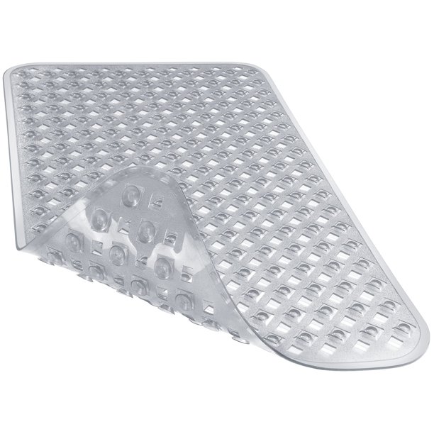 Alfombrilla de bañera Yimobra antideslizante de 70 x 40 cm con orificios de desagüe y ventosas