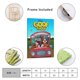 thumbnail image 2 of La Tropa Goofy Cuadro decorativo colgante - Arte de pared - Póster enmarcado - Decoración de pared - Regalos para familia, amigos y aficionados 20*30 cm, 2 of 6