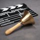 thumbnail image 5 of Timbre Hand Call Super Loud de latón macizo con mango de madera, 5 of 7