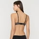 thumbnail image 2 of Sostén Mujer Lurex Push Up Copa B Negro Corona, 2 of 5