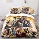 thumbnail image 1 of New Fairy Tail Bedding Set Single Twin Full Queen King Size Fairy Tail Bed Set Aldult Kid Kawaii Duvetcover Sets Bed Sheets, 1 of 5