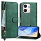 thumbnail image 1 of FOXDOCK Funda Tipo Cartera para Tecno Pop 10 Cuero PU con Cremallera y Correa de Muñeca, Ranuras para Tarjetas, Soporte Plegable, Cierre Magnético, 1 of 5