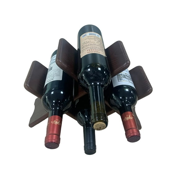 Soporte De Madera Para Mesa Tipo Cava Botellas Vino Rebajas