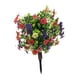 thumbnail image 3 of Bola Topiaria De Flores Violetas Artificiales Realistas Para Balcón, Patio Y Pasarela., 3 of 5