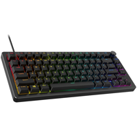 Teclado Gamer Hyperx Alloy Rise 75, Mecánico, Español, Switches Hyperx Red, Rgb, 75%, Color Negro