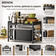 thumbnail image 2 of Estante Extensible Microondas Cocina Con Ganchos Metal, 2 of 4