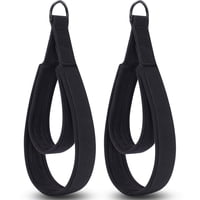 Xusx111 - Correas De Pilates De 2 Piezas - Correas De Anillo De Doble Bucle Para Reformador, Acolchado, Accesorios De Ejercicio De Yoga De Entrenamiento De Gimnasio En Casa