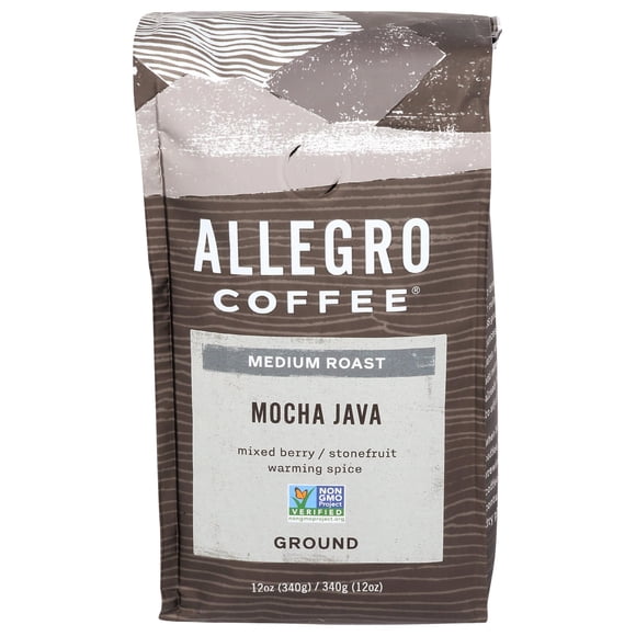 Café Allegro Mocha Java Molido Tostado Medio 340 g