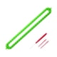 thumbnail image 5 of Kit de ter de punto , herramientas de , ganchos de DIY, de tejer para principiantes, chal , Verde pulgadas Verde 18.5 pulgadas, 5 of 5