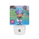 thumbnail image 1 of Luna Petunia Luz nocturna LED con sensor de anochecer a amanecer para dormitorio, baño, pasillo, escaleras - Lámpara LED nocturna de enchufe, 0.5W - 1 pieza, 1 of 6