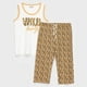 thumbnail image 1 of Pijama Mujer Estampado Largo Naranjo, 1 of 4