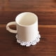 thumbnail image 4 of Posavasos de algodón para tazas, 10 piezas de posavasos de encaje de algodón de ganchillo, posavasos de 4 pulgadas para bebidas, decoración del hogar, 4 of 5