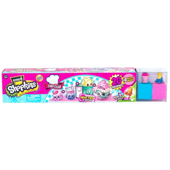Mega paquete de Chef Club de Toy Shopkins para la sexta temporada con más de 20 piezas