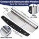 thumbnail image 5 of Cortador de pizza KitchenStar Rocker Blade de acero inoxidable de 12 pulgadas, 5 of 9