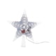 thumbnail image 1 of Adorno Para árbol De Navidad, Estrella De Cinco Puntas Para Decoración Navideña, Decoración Para árbol De Navidad, 15,5 Cm, Blanco, 1 of 3