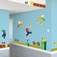 thumbnail image 2 of -Calcomanías de pared de Super Mario Brothers - Calcomanías de vinilo para pared con la frase "Crea una escena de Super Mario" - Decoración mural para habitación infantil - Adhesivo extraíble, 2 of 6