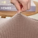 thumbnail image 3 of Funda para silla de comedor, funda para silla de comedor, funda para silla extensible, juego de 4 piezas, color caqui, 3 of 5