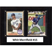 Placa C&I Collectables De La Mlb Kansas City Royals Whit Merrifield