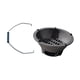thumbnail image 4 of Grill de carbón portátil, parrilla de barbacoa, mini horno de mesa de hierro fundido japonés para el patio de campamento para acampar mochila al aire 20 cm, 4 of 5