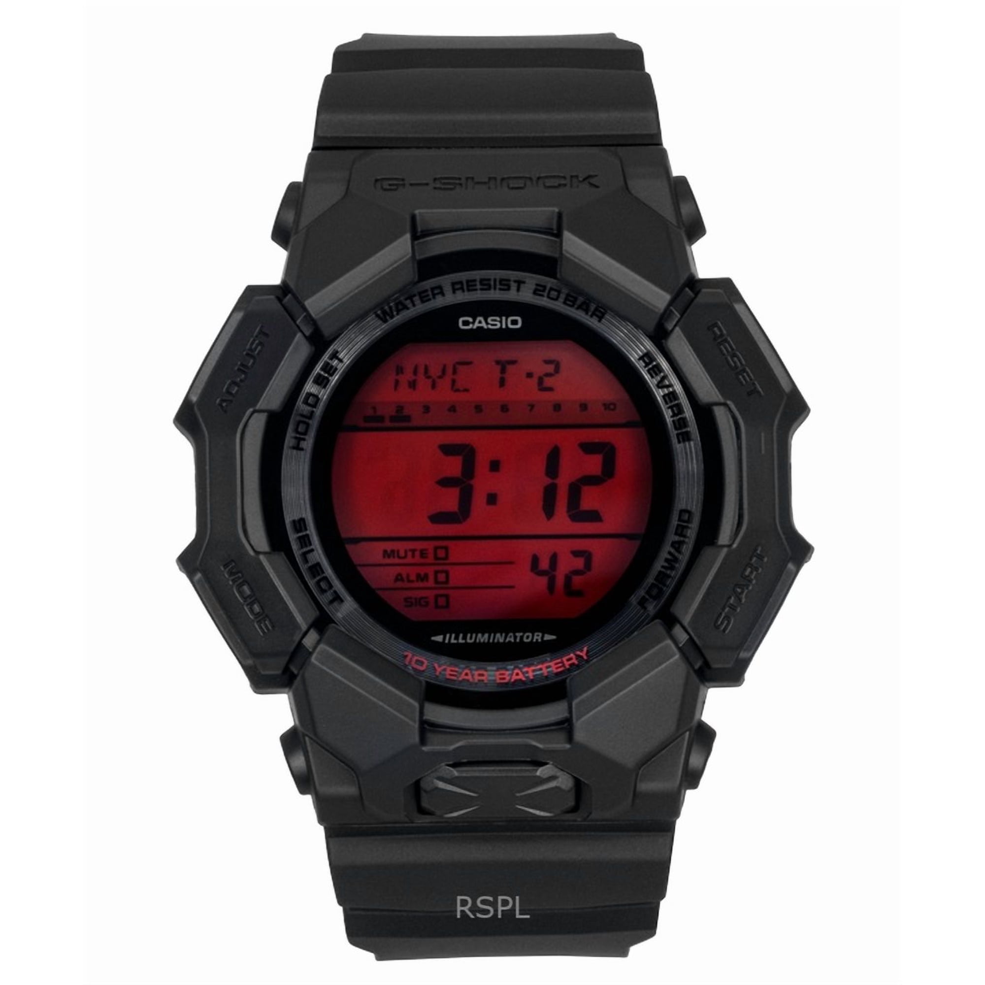 Reloj Digital Casio G-shock Negro Hombre