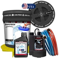 Kit De Lavado Para Calentador De Agua Sin Tanque Safetech Con Bomba De 1/6Hp