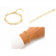 thumbnail image 4 of Pulsera Luxe Everyday con Baño de Oro 18K., 4 of 5