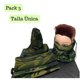 thumbnail image 3 of Set 3 Cuello  Bandana Polar Camuflaje Invierno  Unisex Multiuso, 3 of 3