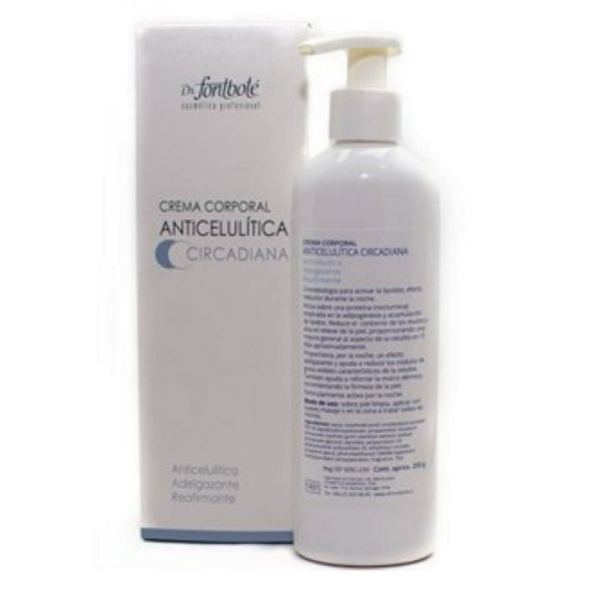 Dr. Fontboté - Crema Corporal Anticelulítica Circadiana Anticelulítica - Adelgazante - Reafirmante.