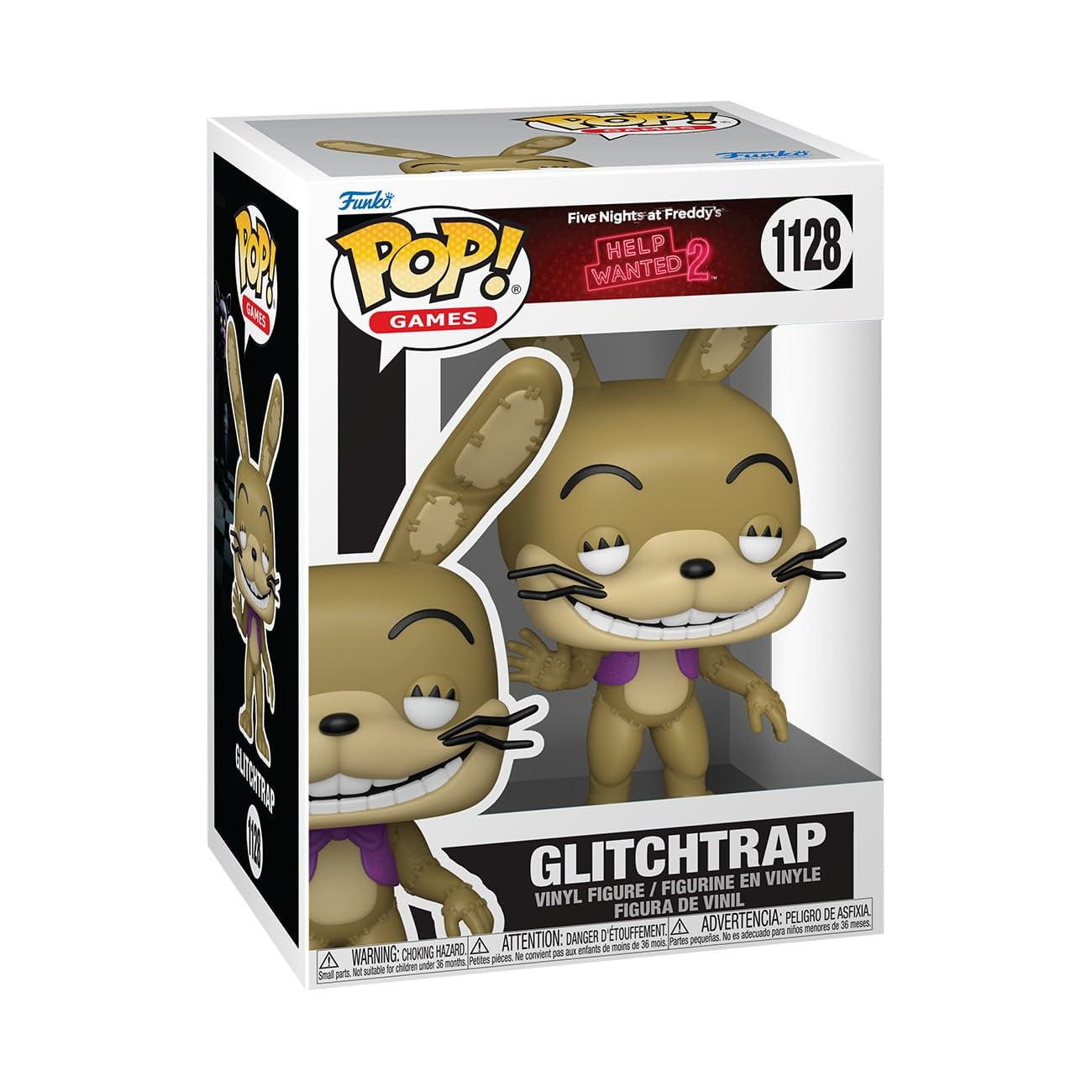 Figura De Vinilo Coleccionable Funko Pop! Juegos: Five Nights At Freddy's Glitchtrap