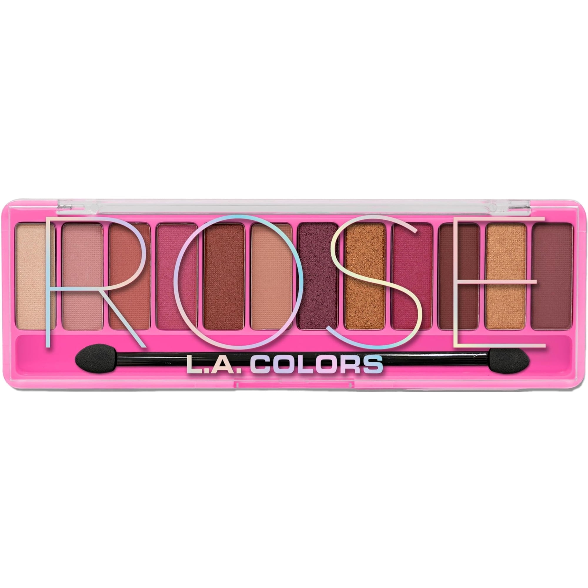 Sombra De Ojos L.a. Colors Color Vibe Ces788 Rose High-pigment