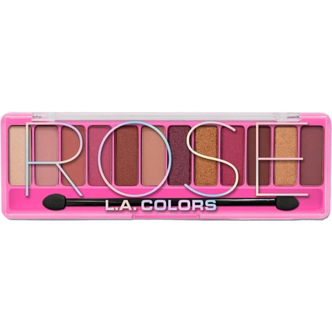 Sombra De Ojos L.A. Colors Color Vibe Ces788 Rose High-Pigment