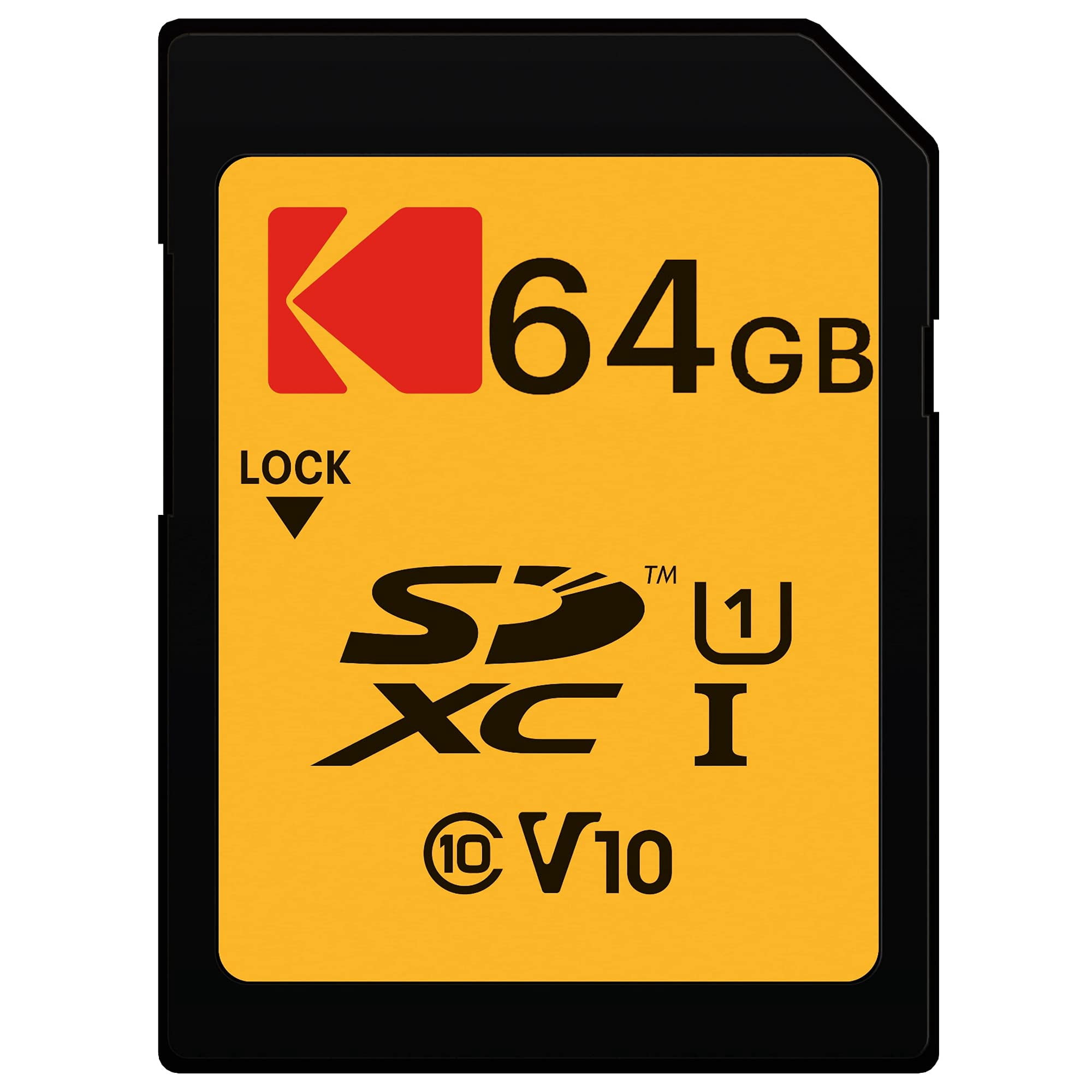 Tarjeta De Memoria Kodak Premium 64 Gb, Lectura 85 Mb/s, Escritura 25 Mb/s