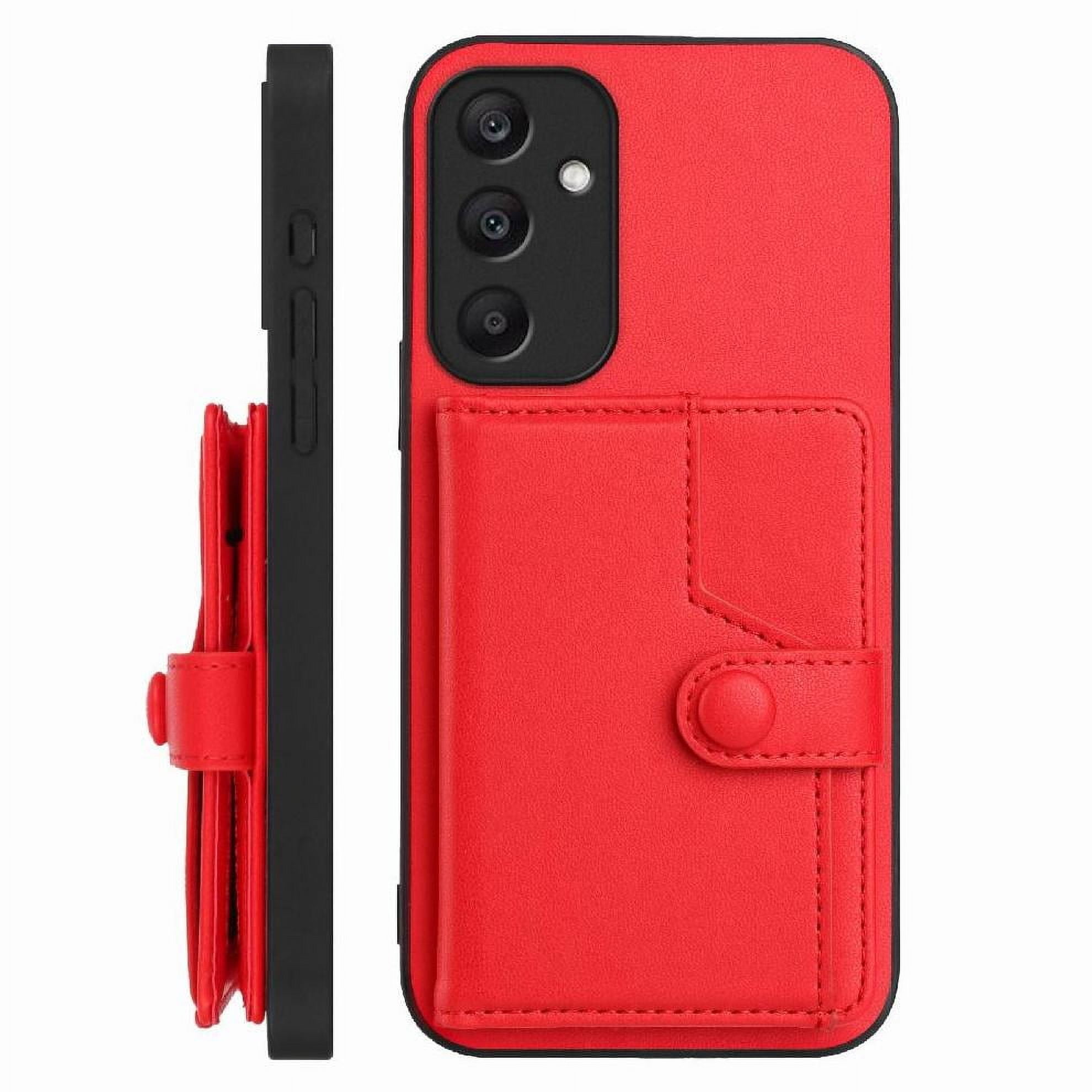 Foxdock Funda Para Samsung Galaxy A25 Con Bloqueo Rfid - Diseño Elegante Con Cierre De Botón