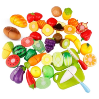 Crusec - Juguete De Corte De Cocina De Frutas Y Verduras 29 Piezas
