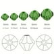 thumbnail image 2 of 90pcs Austrian Crystal Element Bicone Beads 4mm Multicolor Faceted Glass Spacer Beads For Jewelry Making DIY Accessories Handmade Craft Beads Accessories, 2 of 3