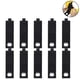thumbnail image 2 of Paquete de 10 organizadores de cables de extensión, correas de almacenamiento resistentes compatibles con ganchos de garaje y colgadores de mangueras de piscina., 2 of 8