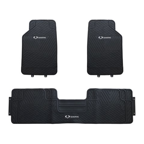 Jj Group - Pisos De Goma 3 Piezas Ssangyong Para Vehículos