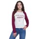 thumbnail image 1 of Polera Niña Teen Manga Larga Raglan Crudo Corona, 1 of 5