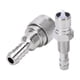 thumbnail image 4 of Conector de línea de combustible Conexión de línea de combustible Sin fugas Negro Fácil montaje Conexión de compresión de rosca macho 1 par Adaptador, 4 of 5