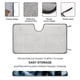 thumbnail image 2 of Percy Jackson Parasol para Parabrisas Delantero Protector Plegable, Visera Solar para Auto Bloquea Rayos UV Mantiene tu Vehículo Fresco140cm*76cm, 2 of 6