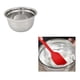 thumbnail image 1 of Bowl Acero Inoxidable Menaje Ensaladeras Bowl Mezclador 18cm, 1 of 2