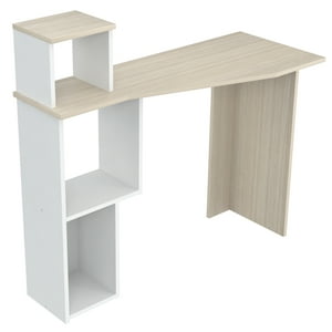 Inval - Escritorio 95Cm X 100Cm X 40Cm Arena Blanco