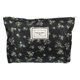 thumbnail image 1 of Unique Bargains Bolsa de Maquillaje de Lona Gran Capacidad Neceser Cosmético Bolsas Cosméticas para Mujeres Negro Rosa, 1 of 7