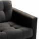 thumbnail image 3 of Sofa Retro 1 Cuerpo Felpa Gris, 3 of 6