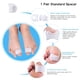 thumbnail image 3 of Kit de cuidado y corrector de juanetes para sastres, hallux valgus y mujeres, soporte para dedos, juanete, enderezador de dedos, articulación del dedo gordo del pie, dedo en martillo, juanete superpue, 3 of 7