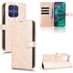 thumbnail image 1 of Funda Cartera Lunares Motorola Edge 60 Stylus con Tarjetero, Correa y Soporte Oro, 1 of 6